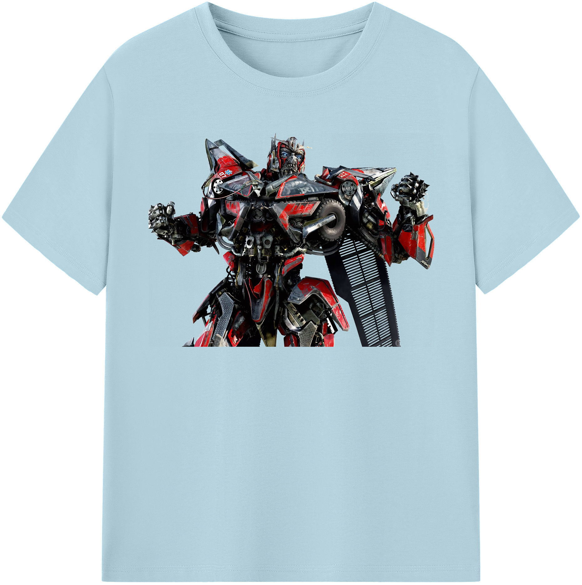 （画像用） Transformers トランスフォーマー 綿100％半袖Tシャツ（フロントプリント）